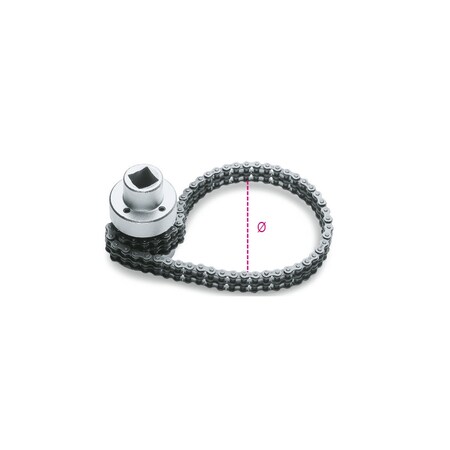 Beta Oil-Filter Wrench, Thin Double Chain 14880010